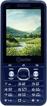 Snexian All-New Bravo 4G Working Dual Sim | Keypad Mobile | 2.8" Display | YouTube Working| Voice Changer | BT Dialer | Call Recording | Long Lasting Battery | FM | Camera | Feature Phone | Blue