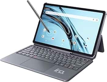 IRA Duo Pro 5G | 12" Tablet + Keyboard + Stylus Pen | 8GB RAM 128GB ROM | Wi-Fi + 5G | 2.2Ghz Octa-Core Processor | Accessories (Adapter, USB Cable, Carry Case, Ear Phone)
