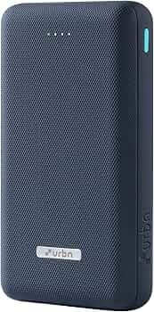 URBN 20000mAh 35W Turbo Fast Charging Power Bank | Dual Output | PD + QC Compatible | Two-Way Fast Charge | Pass-Through Charging | for MacBook Air, iPhone, Samsung, Android & More (Blue)