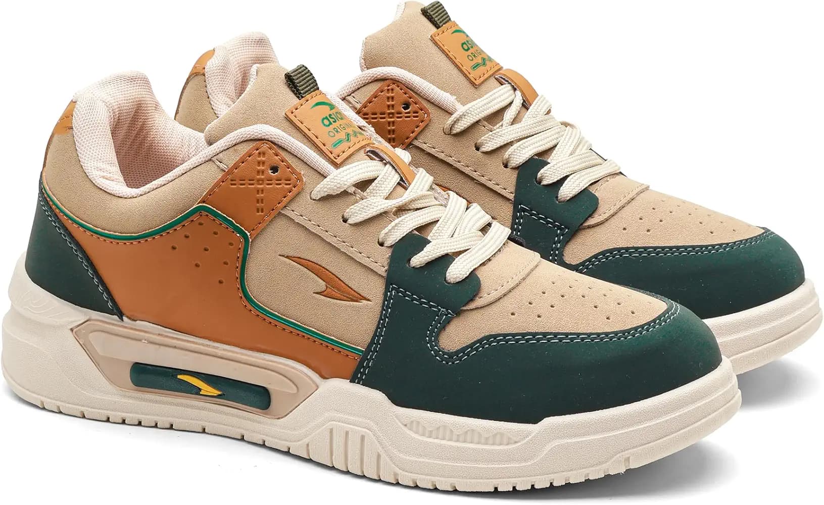 ASIAN Shadow-01 Sneakers for Men | Lightweight Casual Shoes for Walking, Training, Gym & Travel | Soft Cushion Sneaker for Boys, Strong Grip Outsole & Colourblocked Style