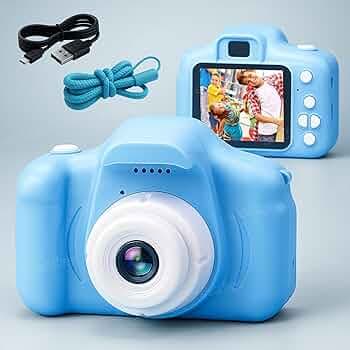 Zest 4 Toyz Digital Camera for Kids Camera for Photos and Videos Mini Camera for Photography USB Rechargeable with 2 Inch Screen HD Capture for Kids Support 32GB Card (SD Card Not Included) Multicolor