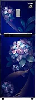 Samsung 236L 2 Star Inverter Frost-Free Convertible 3 In 1 Double Door Refrigerator Appliance (RT28C3732HS/HL,Hydrangea Blue)