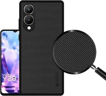 VIDO Super Frosted Raised Camera Protect Soft Back Case Cover for Vivo Y28 5G