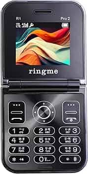 R1 PRO 2-2 inch Display Dual Sim Flip Phone (Black)