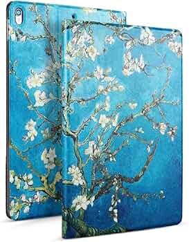 MOCA [Flexible Back] Case for 10.2 inch iPad 9th 8th 7th Generation 10.2" iPads 2021 2020 2019 Launch A2603 A2604 A2605 A2270 A2428 A2429 A2430 A2197 A2198 A2200 Flip Cover (Blossoms!)