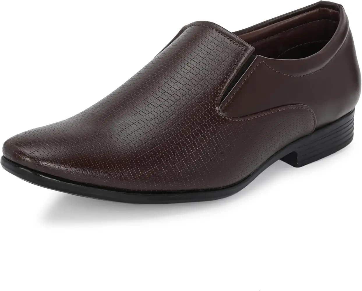 Centrino Mens Formal Shoe |Slip-On Men's Formal Shoe | Stylish Non-Lace Design | Soft Cushioned Insole for Comfort | Perfect for Office & Formal Wear (64044)