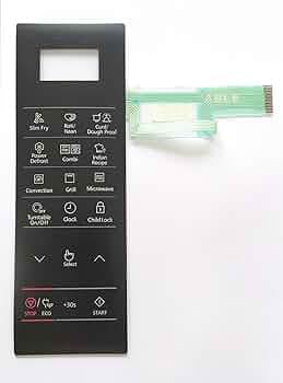Able CE1041DSB/2 Microwave Oven Membrane Touch Keypad