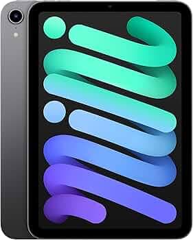 Apple iPad mini (6th Generation): with A15 Bionic chip, 21.08 cm (8.3″) Liquid Retina Display, 256GB, Wi-Fi 6, 12MP front/12MP Back Camera, Touch ID, All-Day Battery Life – Space Grey