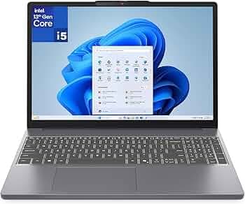 Lenovo V15 G4 15.6" FHD Business Laptop Computer, 13th Gen Intel 8-Core i5-13420H (Beat i7-1355U), 16GB DDR4 RAM, 512GB PCIe SSD, WiFi 6, Bluetooth 5.2, RJ-45, Type-C, HDMI, Windows 11 Pro, Wendbo