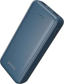 Geonix Helio R200 | 22.5W Power Bank with 20000mAh Battery, 22.5W Fast Charging | 12-Layer Smart IC Protection | Triple Output & Dual Input, 1 Year Warranty, Blue