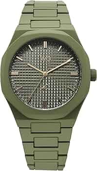 Fastrack Vyb Hustler Quartz Analog Green Dial Watch for Men