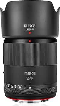 Meike 55mm F1.4 Standard Aperture APS-C Frame AF STM(A Stepping Motor) Auto Focus Fixed Prime Portrait Lenses Nikon Z Mount Mirrorless Cameras Z5, Z6, Z7, Z9, Z30, Z50, Z fc