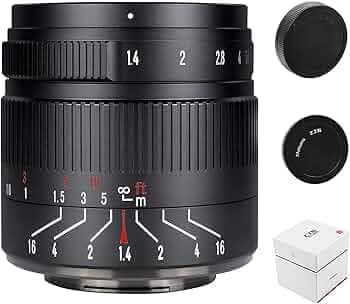 7artisans 55mm F1.4 II APS-C Aperture Portrait Prime Camera Lens for Nikon Z Mount Mirrorless Cameras Z6 Z7 Z250, Multicolor