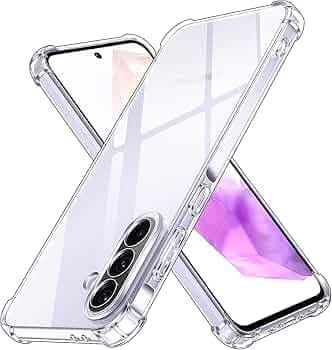 BOXXO Flexible Back Cover for Samsung Galaxy A37 5G | Back Cover Transparent Clear Shockproof Case Four Corner Protection | Slim Protective Mobile Phone Cover for Samsung Galaxy A37 5G