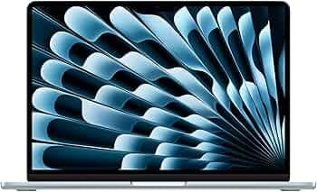 Apple 2026 MacBook Air 13″ Laptop with M5 chip: AI and Apple Intelligence, 34.46 cm (13.6″) Liquid Retina Display, 24GB Unified Memory, 1TB SSD Storage, 12MP Center Stage Camera, Touch ID; Sky Blue