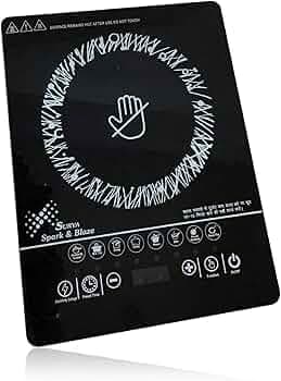 Drumstone 2000W Induction Cooktop Portable Electric Stove Smart Touch Control Multiple Cooking Modes Fast Heating Energy Efficient Black Glass Induction Cooker for Home Kitchen Use