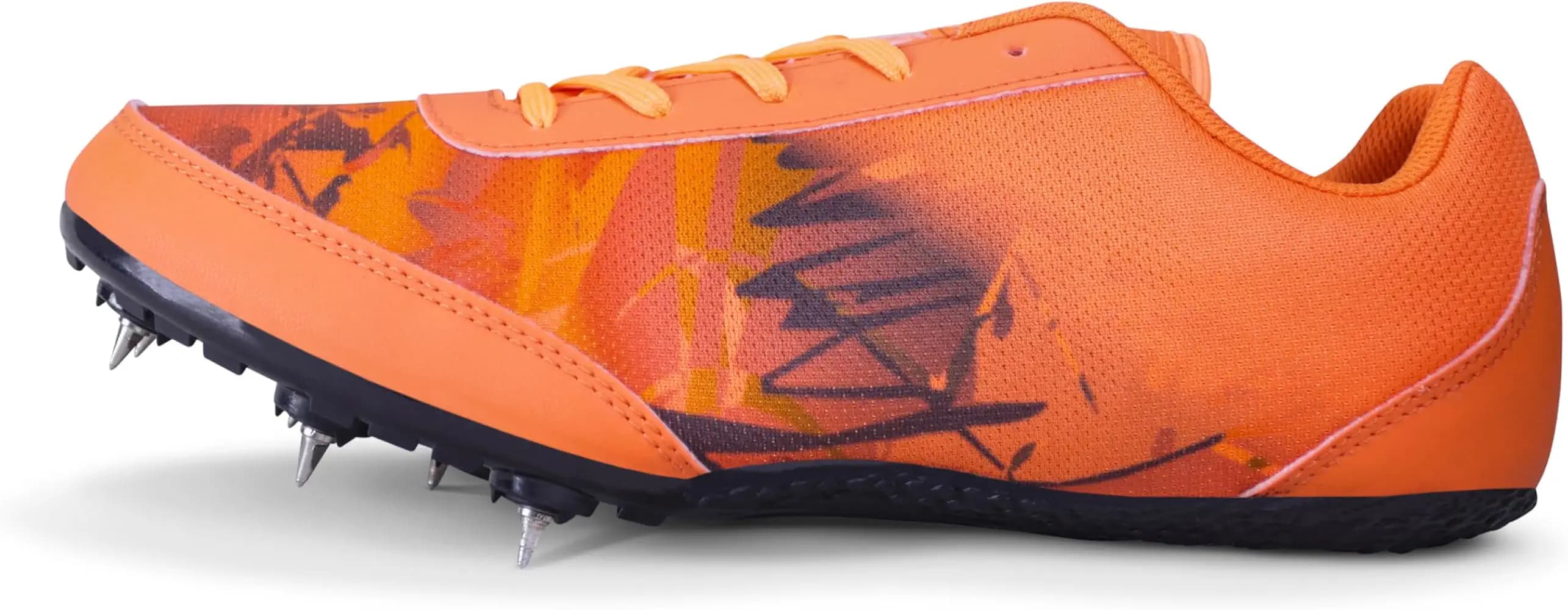 Nivia Zion-1 Running Spikes Shoes-Yellow