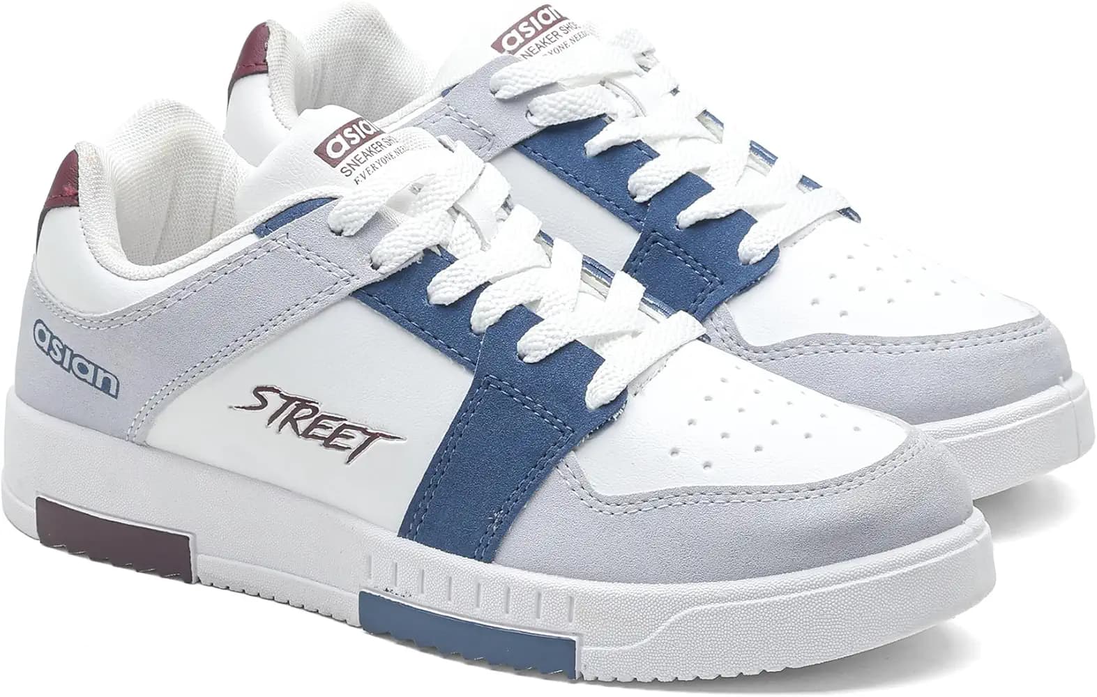 ASIAN Men's TARZAN-04 Casual Sneaker Shoes with Synthetic Upper Lightweight Comfortable Mid Top Sneaker Shoes for Men's & Boy's