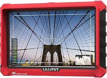 Lilliput A7S EY-ZB0167 7-inch IPS Screen 4K Camera Field Monitor for Mirrorless Cameras