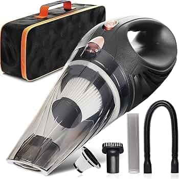 Car Vacuum Powerful Portable & High Power 12V Car Handheld Vacuum Cleaner for Car and Home Wet and Dry Car Vacuum Cleaner Multipurpose Vaccum Cleaner