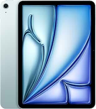 Apple iPad Air 11″ (M2): Liquid Retina Display, 512GB, Landscape 12MP Front Camera / 12MP Back Camera, Wi-Fi 6E, Touch ID, All-Day Battery Life — Blue