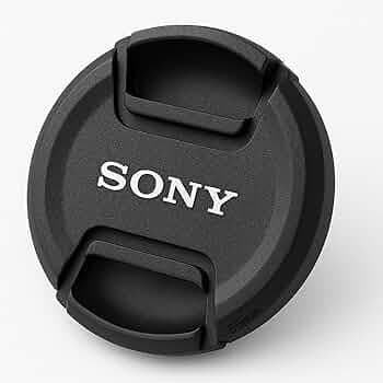 Boosty® Replacement Front Cover for Sony 55mm Center Pinch Lens Cap – DSLR and Mirrorless Camera Lenses – Snap-On Design with Secure Fit (Sony, 55mm)
