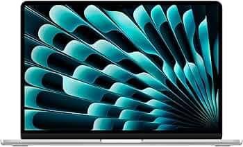 Apple 2026 MacBook Air 13″ Laptop with M5 chip: AI and Apple Intelligence, 34.46 cm (13.6″) Liquid Retina Display, 24GB Unified Memory, 1TB SSD Storage, 12MP Center Stage Camera, Touch ID; Silver