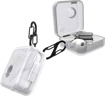 Mavro Case Cover Compatible with Nothing Ear (2) | Nothing Ear (2024) (Transparent)