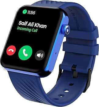 GOBOULT Drift Pro Smartwatch 1.78'' AMOLED HD Screen, BT Calling 5.1, 800 Nits Brightness, IP67, 150+ Watchfaces, 120+ Sports Modes, AI Voice Assistant, SpO2 Monitoring (Blue)