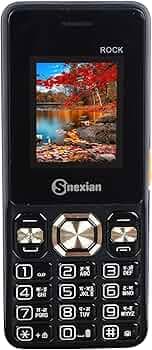Snexian All-New Rock R22 Dual Sim |Keypad Mobile| with 1.8" Display | Voice Changer | Auto Call Recording | Long Lasting Battery | Wireless FM | Digital Camera | Feature Phone | Torch | Black