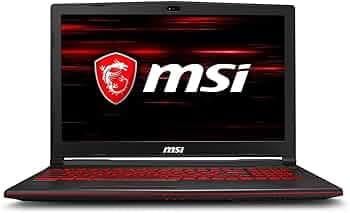 MSI GL63 8RE-455IN 2018 15.6-inch Laptop (Core i7-8750H/16GB/128GBSSD+1TB/Windows 10/6GB Graphics), Black