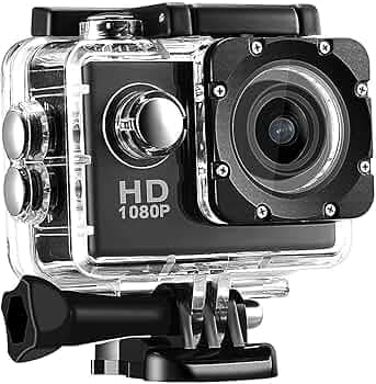 Action Camera 1080P 12MP Sports Camera Full HD 2.0 Inch Action Cam 30m/98ft Underwater Waterproof Camera with Mounting Accessories