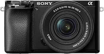 Sony New Alpha ILCE-6100K (Previously ILCE-6100L) with Upgraded SELP1650 (Ver 2) Power Zoom Lens | 24.2 MP | APS-C Sensor | Fast Auto Focus | 4K Vlogging Camera | Tiltable LCD – Black