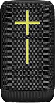 ULTIMATE EARS EVERBOOM Wireless Bluetooth Portable Speaker, Big Bass and Immersive 360-Degree Sound, Floatable Waterproof Speaker IP67, up to 20-Hour Battery and 180 ft (55 m) Range - Black