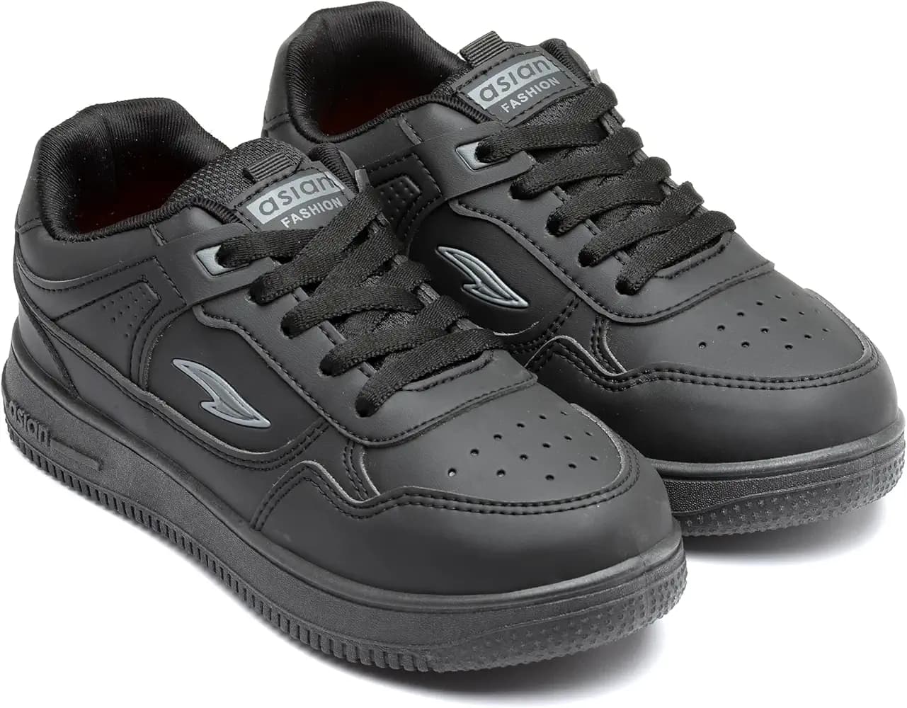 ASIAN Men's White Casual Sneaker Shoes with Synthetic Upper Lightweight Comfortable Mid Top Sneaker Shoes for Men's & Boy's Boston-01