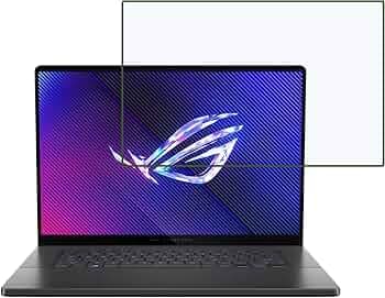 DVTECH® Screen Protector Compatible with Laptop Screen Protector Compatible With ASUS ROG Zephyrus G16 (2024) GU605MI QP001WS | 9H Tempered Screen Guard | Flexible