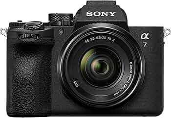 Sony Alpha ILCE-7M5M (with 28-70 mm 2 Zoom Lens) Full-Frame High Resolution 33 MP Camera | Partially Stacked Sensor | 4K 120P | 30fps - Black