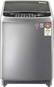 LG 10 Kg Inverter Fully-Automatic Top Loading Washing Machine (T10SJSS1Z, Free Silver)