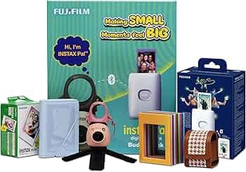 Fujifilm Instax Camera Pal Buddy Pack with 20 Shots-Pink