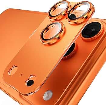 YWXTW Designed for iPhone 17 Pro Max Camera Lens Protector, [1:1 Perfect Fit] Full Coverage Matte Metal Tempered Glass Camera Screen Cover Accessories Case Friendly (Cosmic