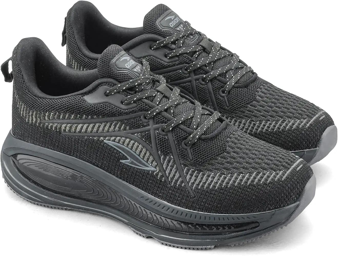 ASIAN Superstar-11 Men’s Running Shoes | Memory Foam Cushion, Breathable Mesh Upper, Arch Support, High Energy Return Sole for Gym, Jogging & Daily Training