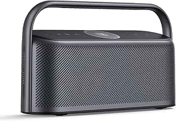 soundcore Motion X600 Portable Bluetooth Speaker, Hi-Res Spatial Audio with Wireless 50W Sound, IPX7 Waterproof, Pro EQ, AUX-in, Portable Speaker for Home, Office, Backyard and Bathroom Use