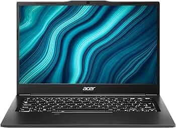 acer TravelLite Thin Laptop AMD Ryzen 5 7430U |16GB RAM, 512GB SSD | 14" Full HD Anti-Glare Display |Privacy Shutter| Windows 11 | Metal Body | 1.34Kg | Black | 3 Year Warranty