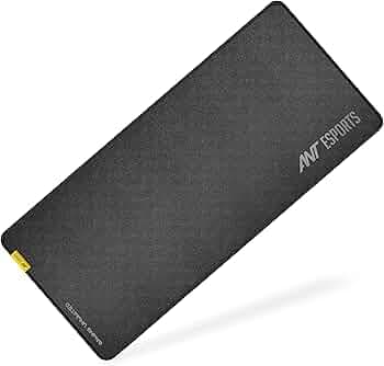 Ant Esports MP320S - Speed Gaming Mouse Pad-XL-Extended Large with Stitched Edges, Waterproof Non-Slip Base for Gaming & Office – Black