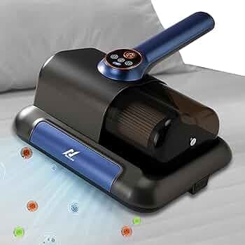 NexLev Mattress, Sofa, Carpet & Car Seat Vacuum Cleaner|For Dust Mites Allergens & Pet Hair|Cordless Design|1500*3 mAh |UV Sterilization, Double Beat Technology|Type C| HEPA captures 99.99% Dust|MR-02