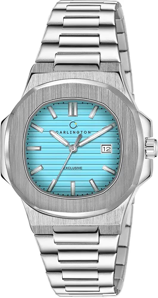 Carlington Stainless Steel Analog Wrist Watches for Men-Ct 8822