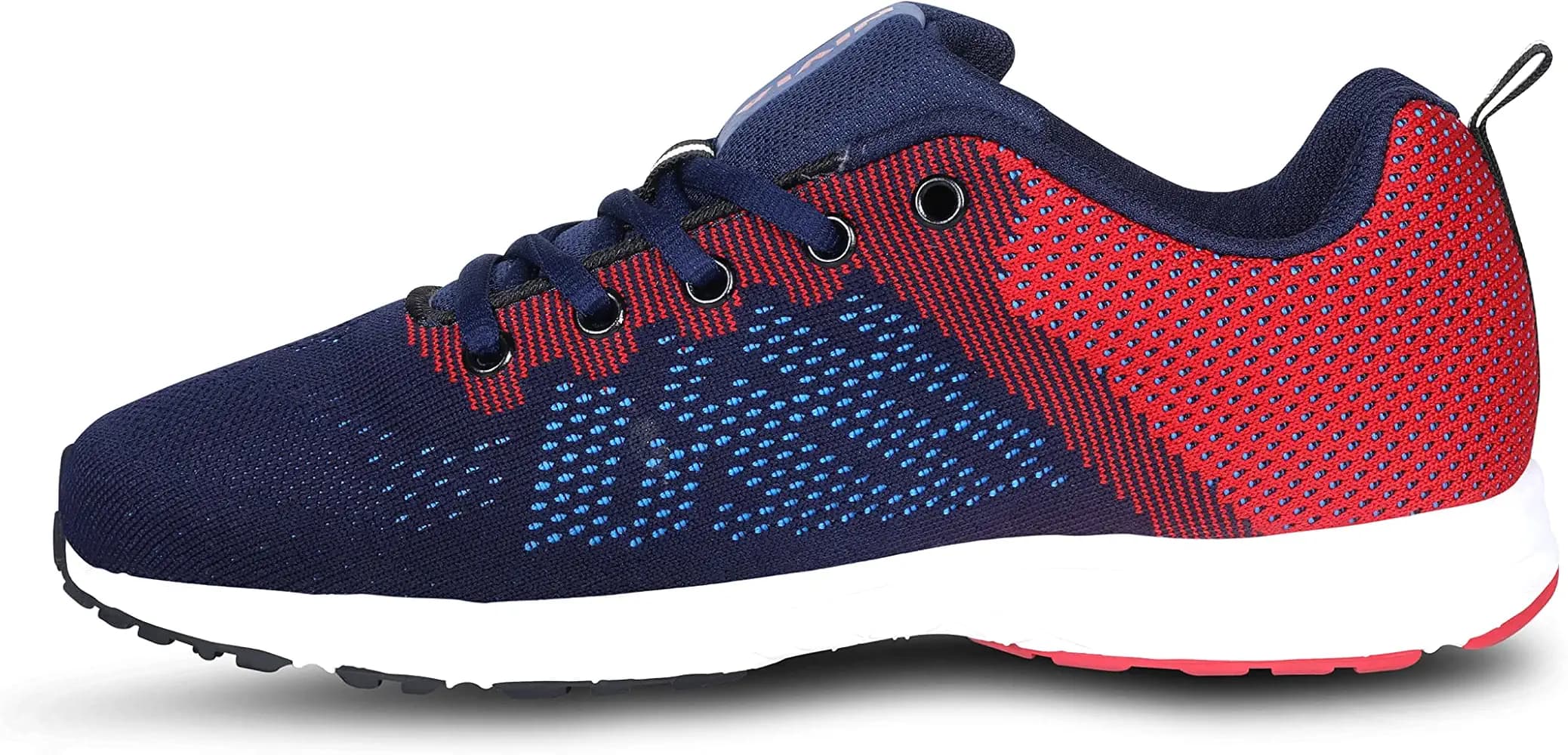 Nivia Yorks Running Shoes for Men, Breathable Knitted Upper, Rubber Outsole