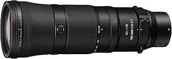 Nikon Nikkor Z 180-600Mm F/5.6-6.3 Vr Mirrorless Camera Lens,Black