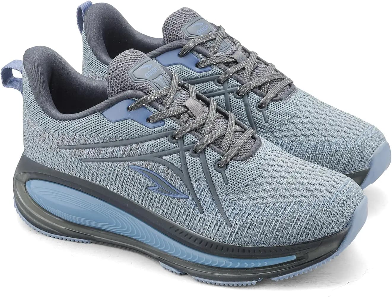 ASIAN Superstar-11 Men’s Running Shoes | Memory Foam Cushion, Breathable Mesh Upper, Arch Support, High Energy Return Sole for Gym, Jogging & Daily Training