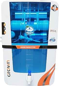 AQUA D PURE Bio Alkaline With Advanced Copper Ro Water Purifier With Ro, Uv, Uf, Tds Adjuster 12L | 8 Stage Purification | Suitable For All Type Water Supply, Blue